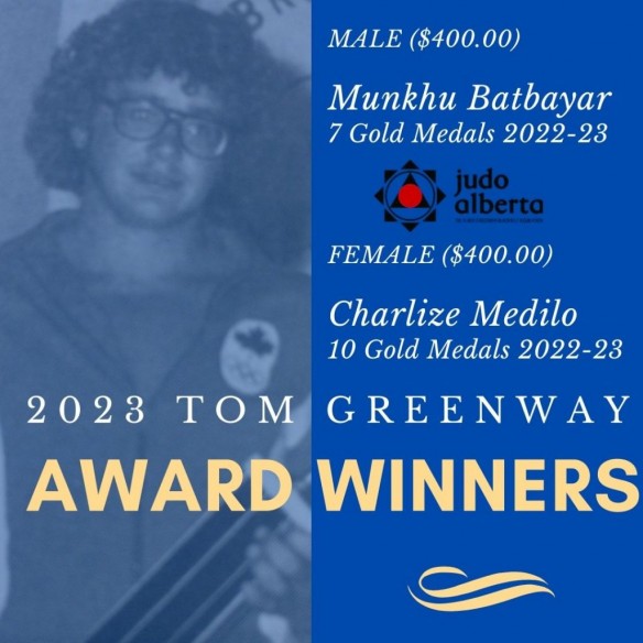 2023 Tom Greenway Scholarship Winners