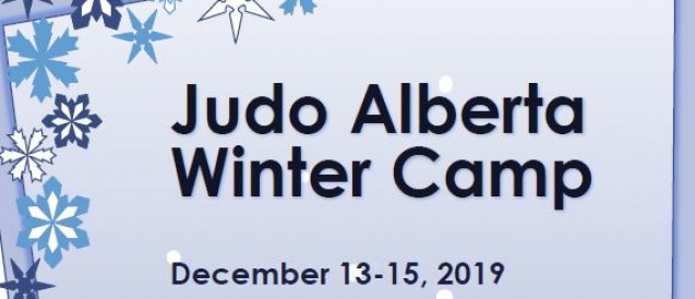 Judo Alberta Winter Camp (December 13-15, 2019)