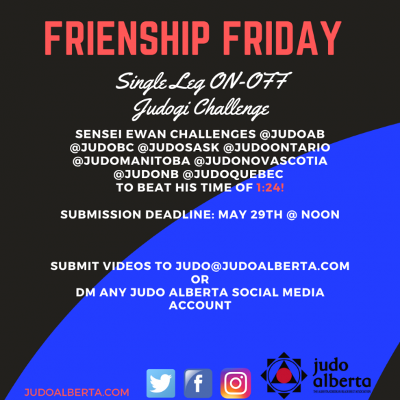 Friendship Friday Single Leg Judogi On-Off Challenge