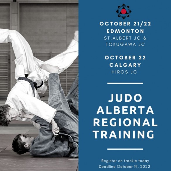 Judo Alberta Regional Training – Edmonton / Calgary