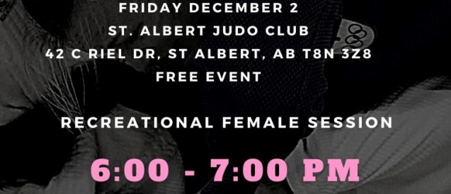 Edmonton Area Female Training Friday December 02, 2022
