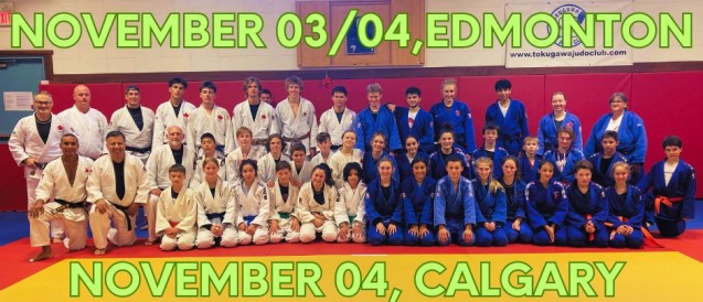 Judo Alberta Regional Training Sessions – Edmonton & Calgary