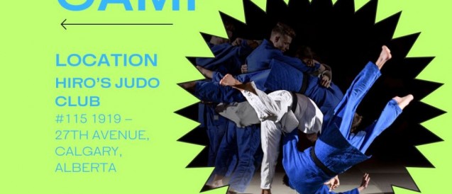 Judo Alberta Provincial Training Camp – January 19-20, 2024